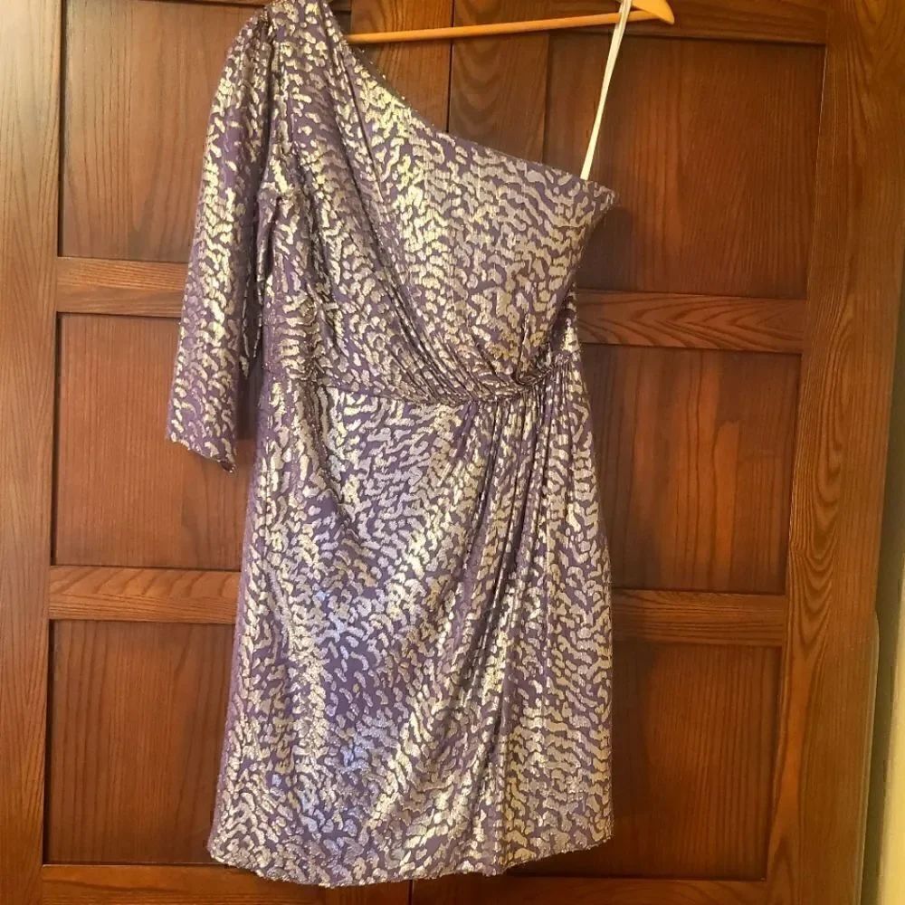 Shoshanna One Shoulder Cocktail Dress